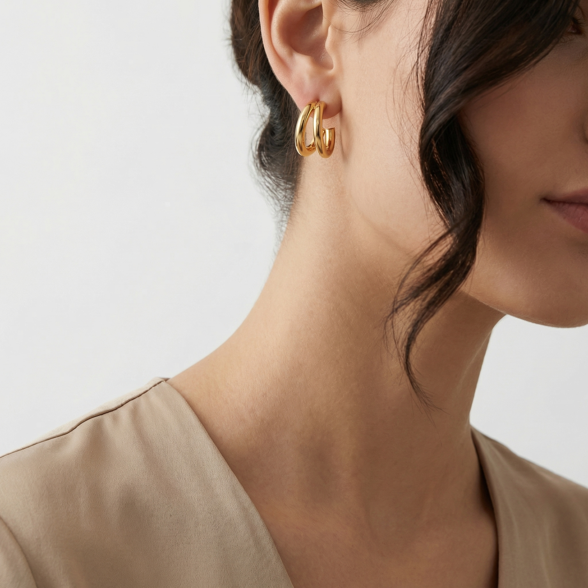 Boucle d'oreille LUNA